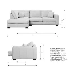 Carson Classic Leather Large Corner Chaise Sofa 39 Carson Classic Leather Large Corner Chaise Sofa -Habitat Store 30938091 alt09