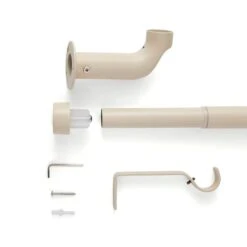 Trinity Room Darkening Extendable Metal Eyelet Curtain Pole -Habitat Store 30938376 alt02