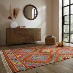 Roshni Kilim Wool Rug -Habitat Store 30938773