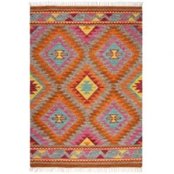 Roshni Kilim Wool Rug -Habitat Store 30938804 alt04