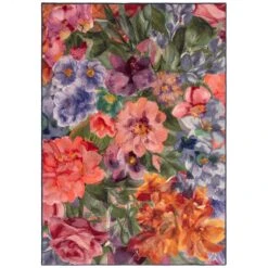 Primrose Floral Wool Rug 30 Primrose Floral Wool Rug -Habitat Store 30938918 alt04