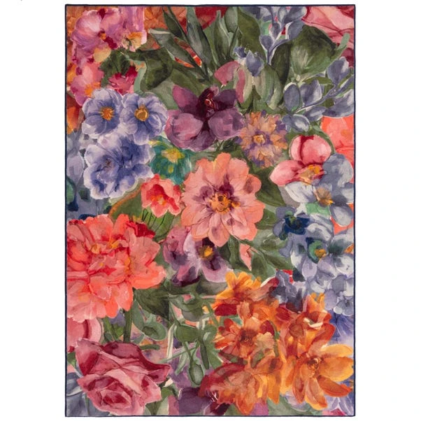Primrose Floral Wool Rug 13 Primrose Floral Wool Rug - Image 11