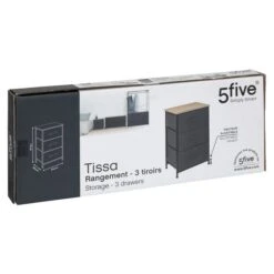 Tissa Grey 3 Drawer Storage Unit 17 Tissa Grey 3 Drawer Storage Unit -Habitat Store 30944928 alt07