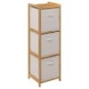 Tissa White 3 Box Storage Unit -Habitat Store 30944952