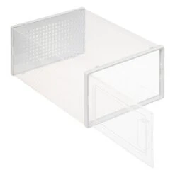 Set Of 2 Stackable Clear Shoe Boxes -Habitat Store 30944959