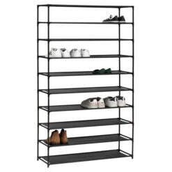 Fabric 10 Shelf Shoe Storage Organiser -Habitat Store 30944960 alt03
