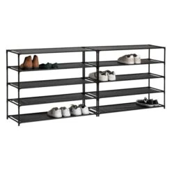 Fabric 10 Shelf Shoe Storage Organiser -Habitat Store 30944960 alt04