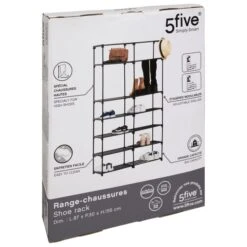 Fabric 32 Pair Shoe Storage Organiser -Habitat Store 30944961 alt05