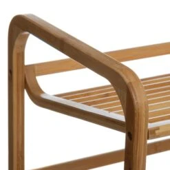 Designer Bamboo 9 Pair Shoe Storage Rack -Habitat Store 30944964 alt02