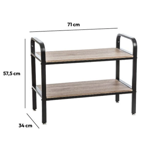 Jano 6 Pair Shoe Rack 6 Jano 6 Pair Shoe Rack - Image 4