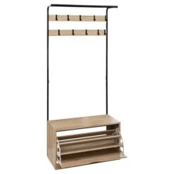 Jano Hall Stand With Shoe Storage 9 Jano Hall Stand With Shoe Storage -Habitat Store 30944974 alt01