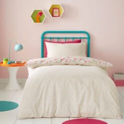 Zingy Mushroom Reversible Duvet Cover And Pillowcase Set 19 Zingy Mushroom Reversible Duvet Cover And Pillowcase Set -Habitat Store 30945435 alt02