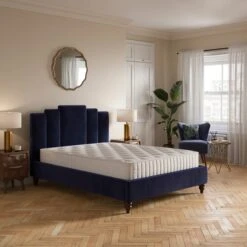 Rene Bed Frame, Velvet -Habitat Store 30948480 alt01