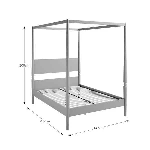 Pip 4 Poster Wooden Bed Frame 22 Pip 4 Poster Wooden Bed Frame - Image 20