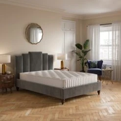 Rene Bed Frame, Velvet -Habitat Store 30948508 alt01