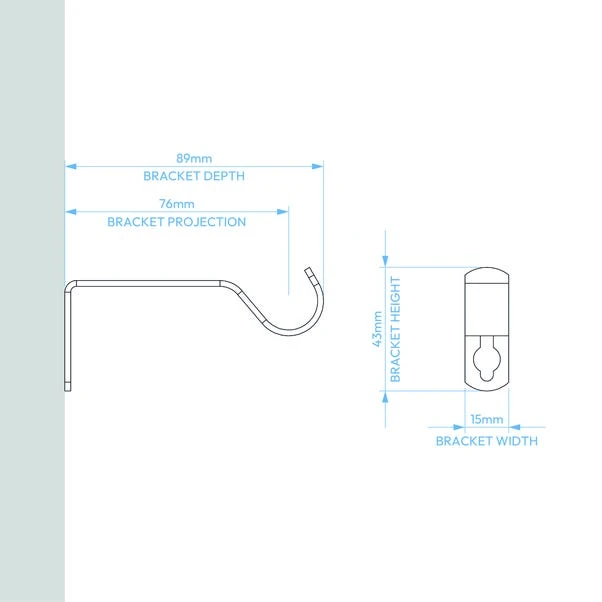 Barrel Extendable Metal Eyelet Curtain Pole 6 Barrel Extendable Metal Eyelet Curtain Pole - Image 4