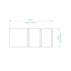 Cylinder Extendable Metal Eyelet Curtain Pole -Habitat Store 30948841 alt08