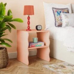 Posie Wavy Bedside Table