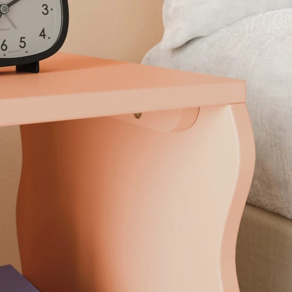 Posie Wavy Bedside Table 6 Posie Wavy Bedside Table - Image 4