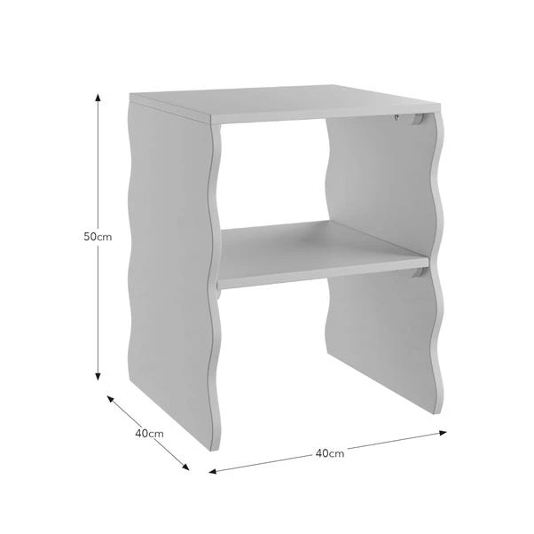 Posie Wavy Bedside Table 9 Posie Wavy Bedside Table - Image 7