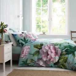 Amiri Blooms 180 Thread Count Cotton Sateen Duvet Cover & Pillowcase Set -Habitat Store 30957853 alt06