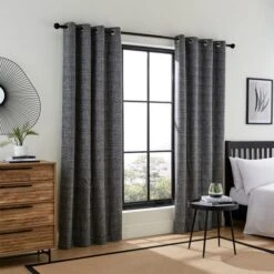 Zadie Blackout Eyelet Curtains -Habitat Store 30958300 alt01