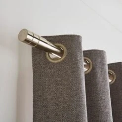 Cylinder Extendable Metal Eyelet Curtain Pole -Habitat Store 30958576 alt04