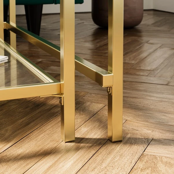 Sofia Glass Nest Of Square Coffee Tables 13 Sofia Glass Nest Of Square Coffee Tables - Image 11