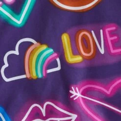 Neon Reversible Duvet Cover And Pillowcase Set -Habitat Store 30958635 alt04