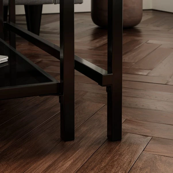 Sofia Glass Nest Of Square Coffee Tables 6 Sofia Glass Nest Of Square Coffee Tables - Image 4