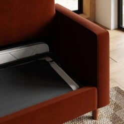 Zoe Casual Sit Velvet 3 Seater Sofa Bed -Habitat Store 30959045 alt03