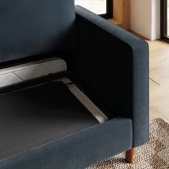 Zoe Casual Sit Velvet 3 Seater Sofa Bed -Habitat Store 30959051 alt03