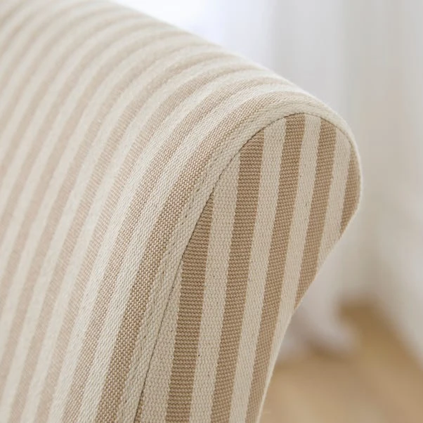 Set Of 2 Chester Linford Stripe Dining Chairs, Fabric 14 Set Of 2 Chester Linford Stripe Dining Chairs, Fabric - Image 12