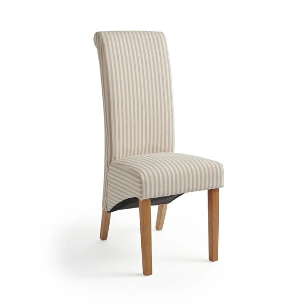 Set Of 2 Chester Linford Stripe Dining Chairs, Fabric 17 Set Of 2 Chester Linford Stripe Dining Chairs, Fabric - Image 15