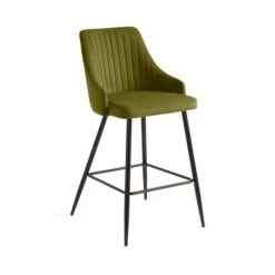 Shea Bar Stool, Velvet -Habitat Store 30959593 alt05