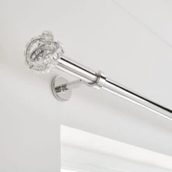Cecile Extendable Metal Eyelet Curtain Pole -Habitat Store 30959829