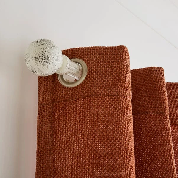 Vintage Floral Extendable Metal Curtain Pole 12 Vintage Floral Extendable Metal Curtain Pole - Image 10