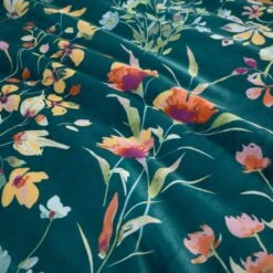 Watercoloured Floral Duvet Cover & Pillowcase Set -Habitat Store 30961015 alt04