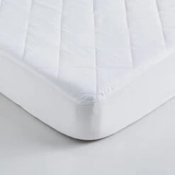Soft Easycare Polycotton Mattress Protector -Habitat Store 30961115 alt02