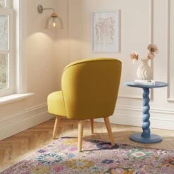 Colette Flatweave Accent Chair -Habitat Store 30962108 alt01