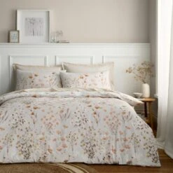 Watercolour Floral Duvet Cover And Pillowcase Set -Habitat Store 30962658