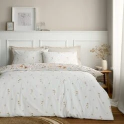 Watercolour Floral Duvet Cover And Pillowcase Set -Habitat Store 30962667 alt02