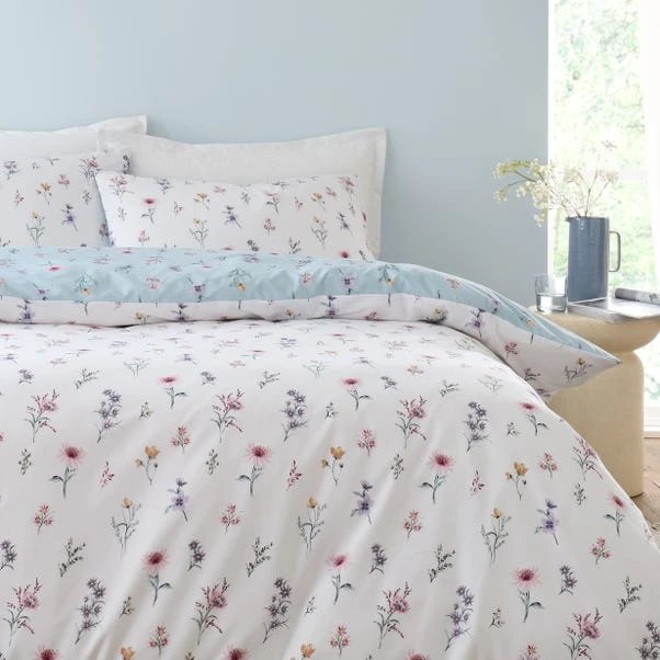 Kelsey Ditsy Cotton TENCEL™ Duvet Cover & Pillowcase Set 4 Kelsey Ditsy Cotton TENCEL™ Duvet Cover & Pillowcase Set - Image 2