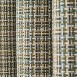 Beckett Basket Weave Blackout Eyelet Curtains -Habitat Store 30962862 alt02