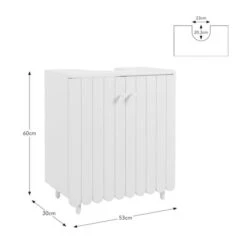 Scallop Under Sink Unit 35 Scallop Under Sink Unit -Habitat Store 30963068 alt09