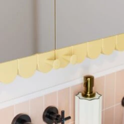 Scallop Mirror Wall Cabinet -Habitat Store 30963123 alt04