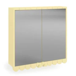 Scallop Mirror Wall Cabinet -Habitat Store 30963123 alt06