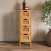 Avani 4 Drawer Storage Unit, Bamboo -Habitat Store 30964273