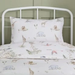 Savannah 100% Cotton Duvet Cover & Pillowcase Set -Habitat Store 30964393 alt03