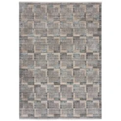 Evelyn Blocks Checked Rug -Habitat Store 30965311 alt04
